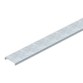   Obo fedél perforálás nélkül AZ-szerelőcsatornához 103x3000, szalaghorganyzott cink/alumínium, Double Dip, DIN EN 10346, cink 6080239