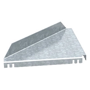   Obo saroklemez kábellétrához R500mm, szalaghorganyzott cink/alumínium, Double Dip, DIN EN 10346, cink 6221259