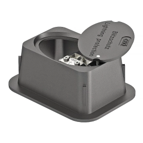   Obo járófelületbe sülly. mérési hely beépített vizsgáló összekötővel 227x155x115, fekete 5106003