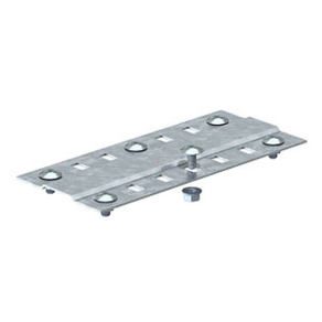   Obo toldásponti takaróelem széles, csavarokkal, cink B100mm 7070306