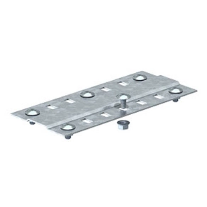   Obo toldásponti takaróelem széles, csavarokkal B400mm, szalaghorganyzott cink/alumínium, Double Dip, DIN EN 10346, cink 7070322