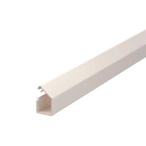   Obo minicsatorna öntapadó fóliával és zsanéros felsőrész 12x12x2000, krémfehér 6150179