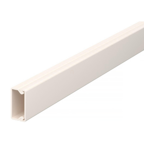   Obo fali és mennyezeti csatorna fenékperforálással, krémfehér 10x20x2000 6150756