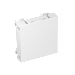 Obo vakfedél 1/1 modul, hófehér 45x45mm 6117406