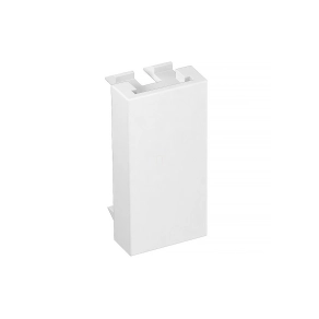 Obo vakfedél 1/2 modul 45x22,5mm, hófehér 6117414