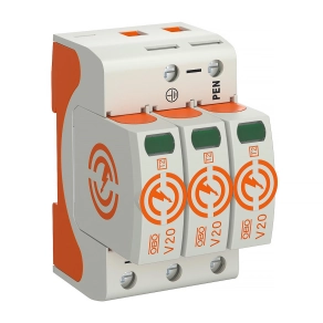   Obo SurgeController túlfeszültség védő V20 hárompólusú kivitel 280V 5095163