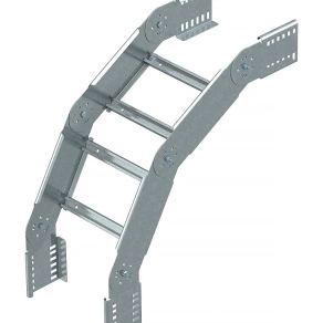   Obo csuklós sarokelem függőleges, VS létrafokkal 110x300, szalaghorganyzott, DIN EN 10346, cink 6218830