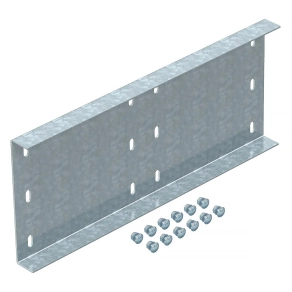  Obo hosszanti összekötő 200 nagyfeszt. kábellétrához 200x500, merítetten tűzihorganyzott, DIN EN ISO 1461, cink 6232507