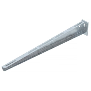   Obo fali és oszlopkonzol ráhegesztett fejlemezzel, cink B510mm 6420788