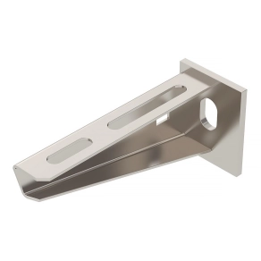   Obo fali és oszlopkonzol ráhegesztett fejlemezzel B110mm, felületkezelés nélkül, utókezelt, nemesacél 6421008