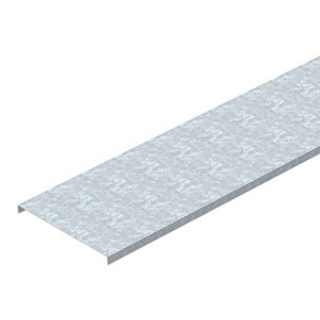   Obo fedél perforálás nélkül kábeltálcához és kábellétrához 400x3000, szalaghorganyzott cink/alumínium, Double Dip, DIN EN 10346, cink 6052662