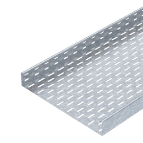   Obo kábeltálca MKS perforált 60x400x3000, merítetten tűzihorganyzott, DIN EN ISO 1461, cink 6055664