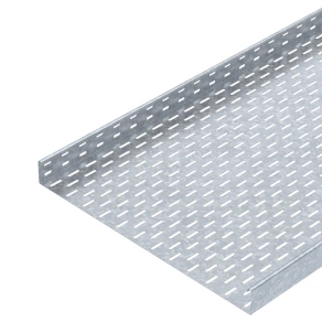   Obo kábeltálca MKS perforált 60x600x3000, merítetten tűzihorganyzott, DIN EN ISO 1461, cink 6055710