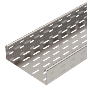   Obo kábeltálca MKS perforált 60x200x3000, felületkezelés nélkül, utókezelt, nemesacél 6056024