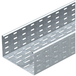   Obo kábeltálca MKS perforált 110x400x3000, merítetten tűzihorganyzott, DIN EN ISO 1461, cink 6060676