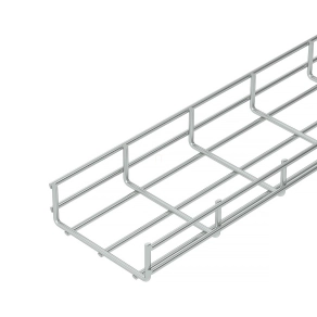   Obo SGR nehéz kivitelű rácsos tálca nehéz kivitel 55x150x3000, galvanikusan horganyzott, EN ISO 19598 / EN ISO 4042, cink 6005472