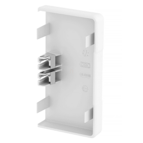   Obo véglezáró elem Rapid 45-2 100, hófehér 106x56x22 6113110