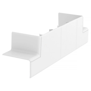   Obo T-elem adapter Rapid 45-2 165-höz 225x62x56, hófehér 6113480