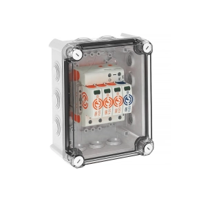   Obo SurgeController túlfeszültség védő V20 3+1 pólusú kivitel 280V 5095383