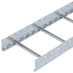   Obo kábellétra hegesztett kivitel perf. nélküli létrafokkal 110x400x3000, merítetten tűzihorganyzott, DIN EN ISO 1461, cink 6207306