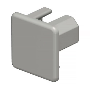 Obo véglezáróelem 20x20mm, kőszürke 6158706