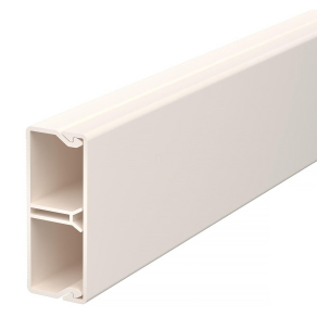   Obo fali és mennyezeti csatorna szegezhető füllel/fenékperf., krémfehér 20x50x2000 6168728