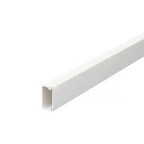   Obo fali és mennyezeti csatorna fenékperforálással 10x20x2000, hófehér 6150764