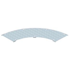   Obo fedél 90°-os sarokidomhoz nagyfesz., 110 és 160 rendszer B300mm, szalaghorganyzott, DIN EN 10346, cink 6231470
