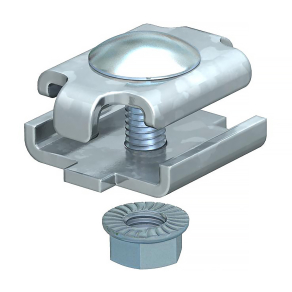   Obo toldásponti összekötő rácsos kábeltálcához, cink 6016596