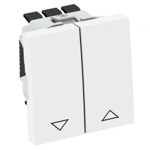 Obo redőnykapcsoló 10 A, 250 V, hófehér 6120980