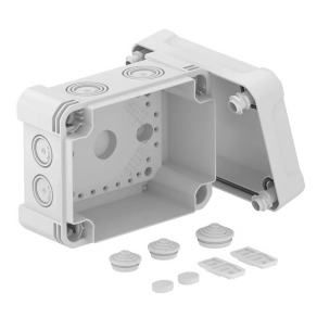 Obo leágazódoboz 150x116x86, világos szürke 2005012