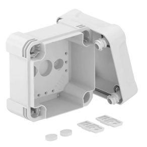 Obo üres doboz 114x114x78, világos szürke 2005458