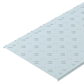   Obo fedél csúszásmentes bordával járható kábeltálcához, cink 400x3000 6049125