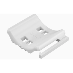   Obo kettős nyomóvályúvá alakítható univerzális ellendarab, világosszürke 34-40mm 1198040