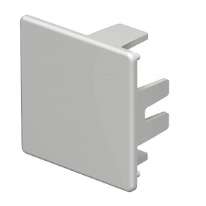 Obo véglezáróelem 40x40mm, világos szürke 6183727