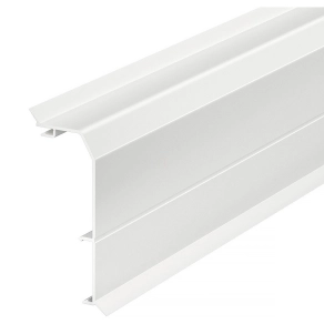   Obo RDL OT40105 rws csatorna fedél tömítőperemmel RAUDUO Sockell 40x105 DL 9010 hófehér 6132264
