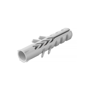 Obo Angler dübel, világosszürke 8x40 2349484