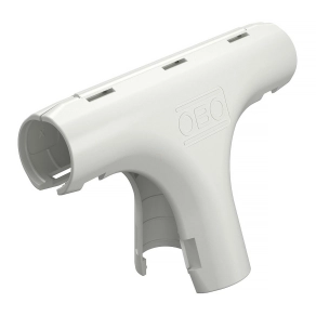 Obo Quick-Pipe T-leágazás M16, hófehér 2153951