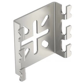   Obo szerelőlap kicsi, rácsos kábeltálcához 110x68, felületkezelés nélkül, utókezelt, nemesacél 6006488