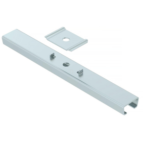   Obo függesztett tartó rácsos tálcához, rögz.elemmel, cink B270mm 6015402