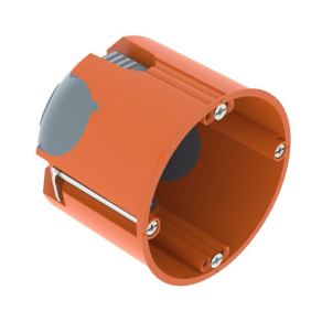   Gipszkarton doboz 1-es, d68mm, 61mm mély, narancssárga légmentes HG 61-L 2003808 OBO