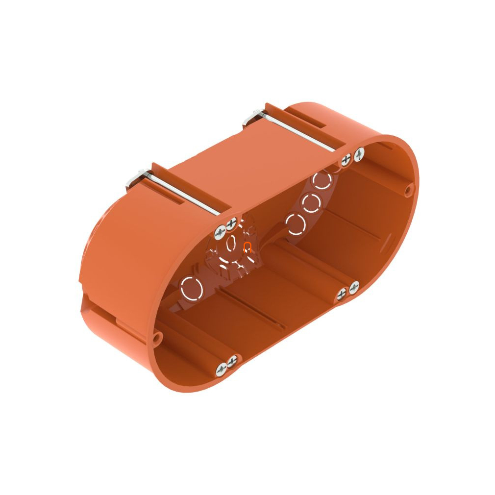 Gipszkarton doboz 2-es, 47mm mély, narancssárga HG 47-DV 2003822 OBO