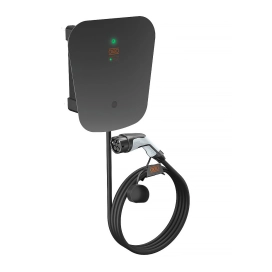   Obo Wallbox elektromos töltőállomás Basic Protect túlfeszültség védelemmel, fekete 370x340x136 6570024