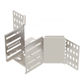   Obo beépíthető leágazás kábeltálcához 110x100, felületkezelés nélkül, utókezelt, nemesacél 6042345