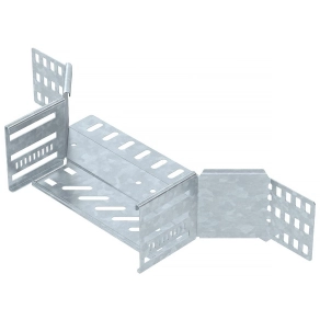   Obo beépíthető leágazás kábeltálcához 85x200, merítetten tűzihorganyzott, DIN EN ISO 1461, cink 6042233