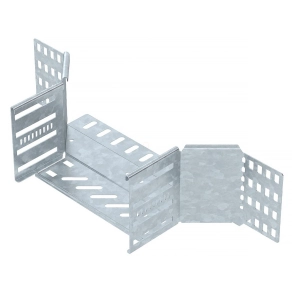   Obo beépíthető leágazás kábeltálcához 110x200, merítetten tűzihorganyzott, DIN EN ISO 1461, cink 6042255