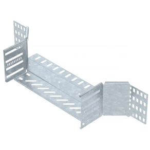   Obo beépíthető leágazás kábeltálcához 110x300, merítetten tűzihorganyzott, DIN EN ISO 1461, cink 6042257