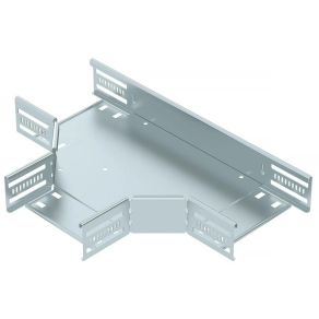   Obo T-leágazás kábeltálcához, vízszintes 60x150, szalaghorganyzott, DIN EN 10346, cink 6038102