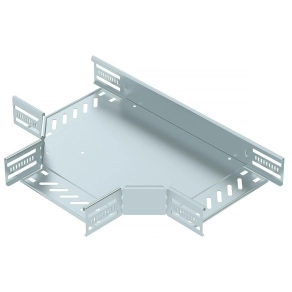  Obo T-leágazás kábeltálcához, vízszintes 60x200, szalaghorganyzott, DIN EN 10346, cink 6038104