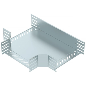   Obo T-leágazás kábeltálcához, vízszintes 110x300, szalaghorganyzott, DIN EN 10346, cink 6038306